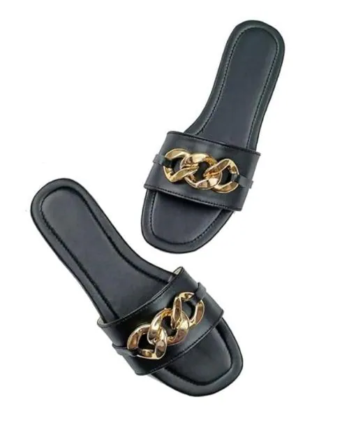 MK STYLE Flats For Women Flip Flops For Woman Flipflops Women Footwear Women Flats Women Sandals Women Flip Flops Fancy Daily Use Slipper Stylish Party Wear Chappals Latest Fashion Casual Ladies Flat Sandals Women Flat Sandals T-Straps Sleeper (Black)