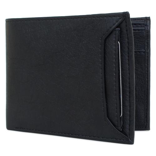 Elite Crafts Black Leather Wallet for Men