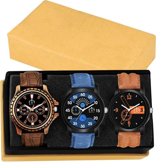 ROYATTO Analog Multi-color Dial Multi-color Strap Watch for Men