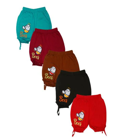 EFAME cotton ShortsEmb (Design May Vary) 5-6y-5P