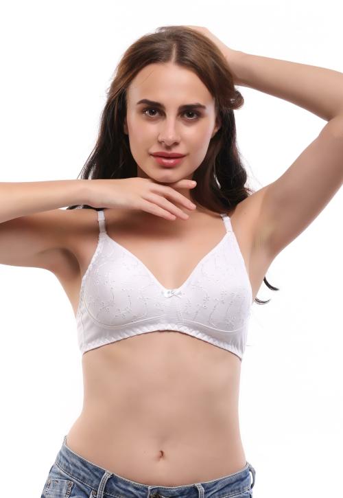 DAISY DEE White Lace Bra