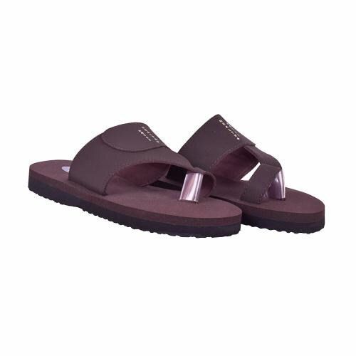Aditi Gents Slippers for Men (Brown) Size-8