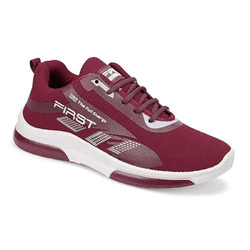 LNT FASHION MEN'S MAROON Lace ups Sport shoe