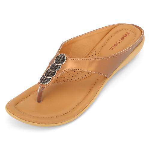 Footsoul Lexus Women'S Slipper (Antique) (FSL-441-7)