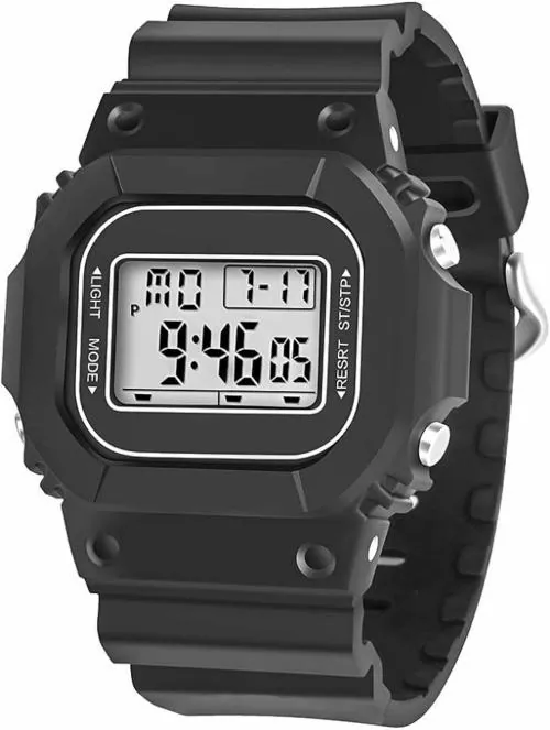 Buy MVS Digital LED Sports Watches With Date Month Day Light Calendar