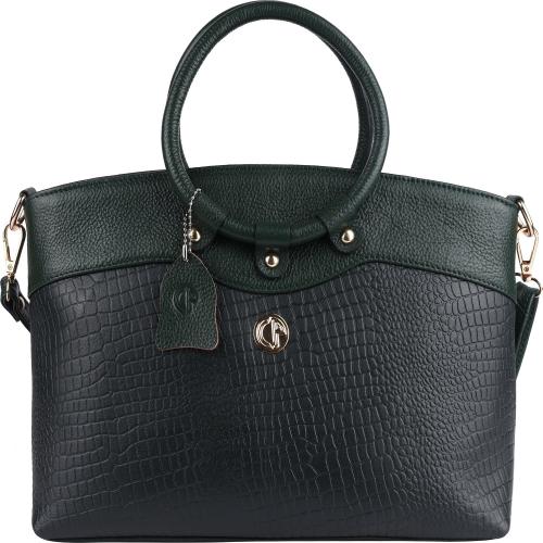 CP CLIVE PATTEN Women Green Shoulder Bag ()