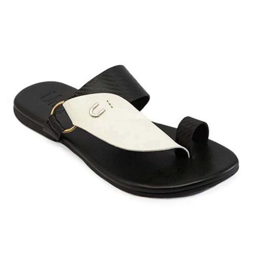 relaxo white chappal