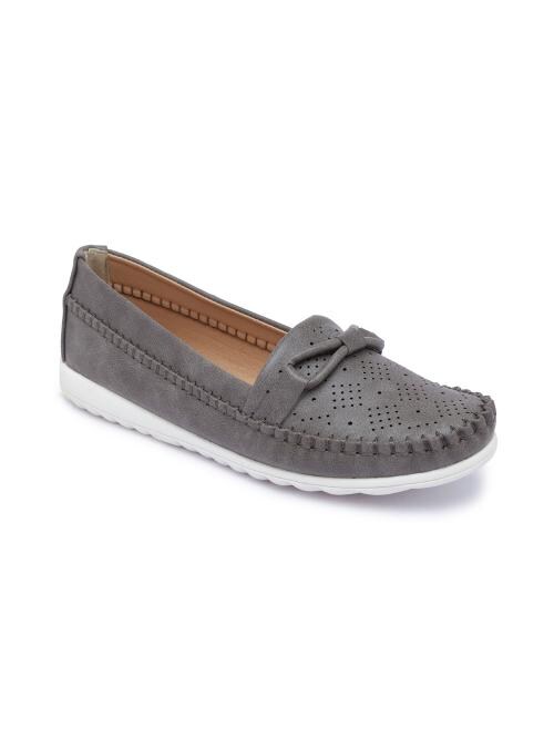 Ceriz Yara Grey Loafers