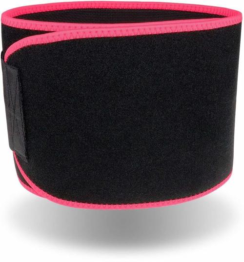 Speginic Shapewear|Bodyshaper Pink Cotton Blend Solid Shapewear For Men And Women - Free