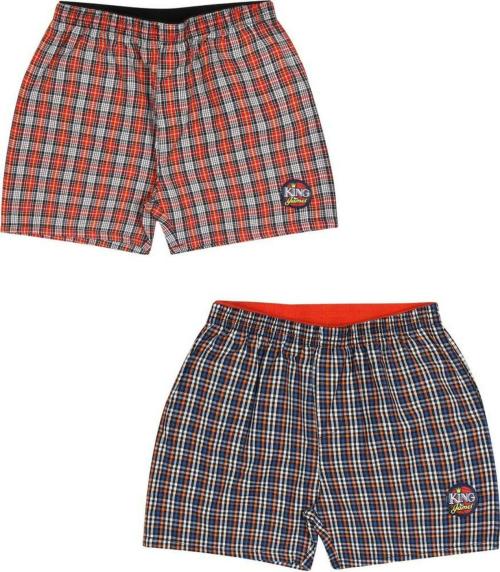 MERINO Boys and Girls Multicolor Checkered Pure Cotton Boxer Shorts - 4 to 5 Years