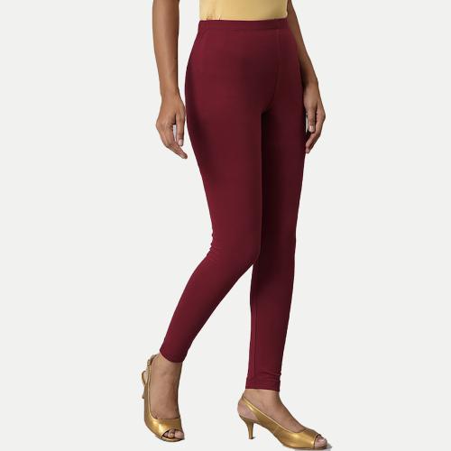 Rad Prix Women Rani Red Leggings
