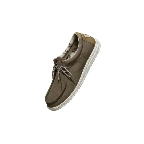 Neeman's Canvas Wanderers Sneakers | Khaki