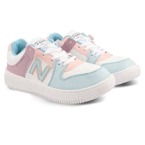 SFR AIRFORCE 09 Mid-Top Trainers Shoes for Girls and Women's