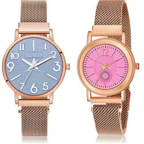 NEUTRON Multi-color Analog Watch For Women and Girls - GM246-GW41