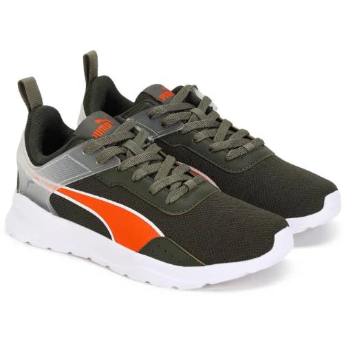 Puma Men's Specter Dark Olive-Cayenne Pepper-White Sports Shoe UK 10