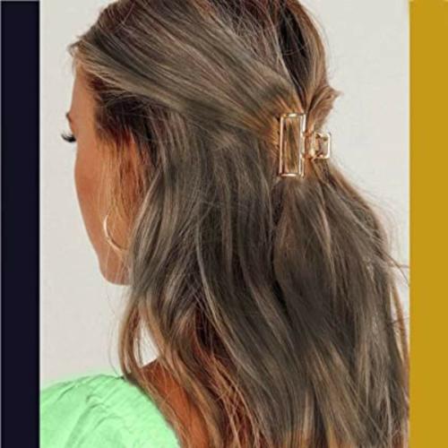Alevan Metal Golden, Silver, Rose Gold, Black Hair Clutcher (Pack Of 6) -  JioMart