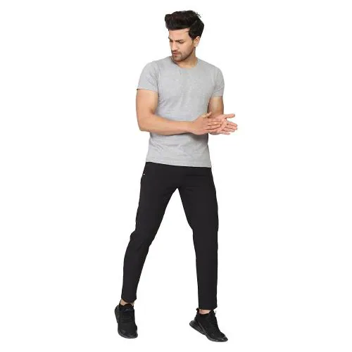 Stormshape Men's Ns Lycra Track Pants-for Gym Exercise Running and Sports Activity (Size-Medium)