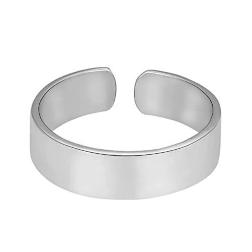 Giva Sterling Silver One Size Silver Keep Shining Ring For Him