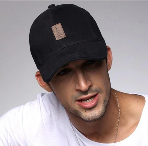 Blutech Unisex Black Ediko Baseball Caps for boys