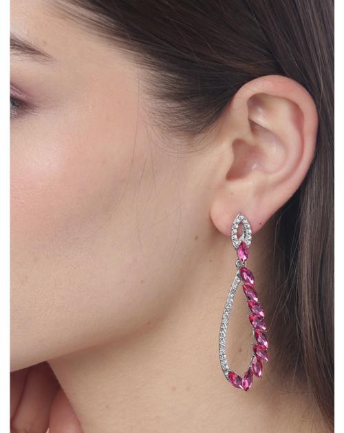 YouBella Jewellery Earings Fashion Earrings for Girls and Women (Pink)