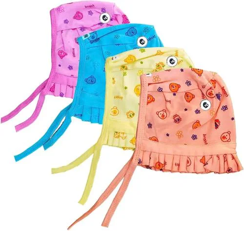 BIGMOTHERS Newborn baby caps ( 6 piece)