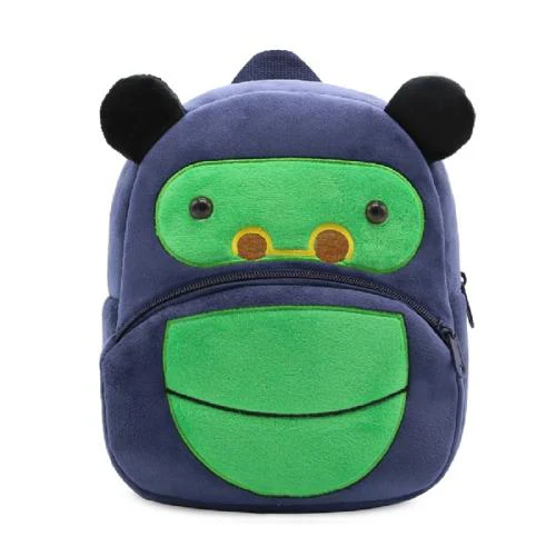 Kiddiewink Soft Plush Cartoon School Backpack Bag for Kids (2 to 6 Years)