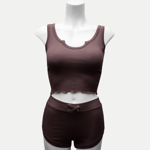 Rad Prix Women Dark Brown Loungewear Set