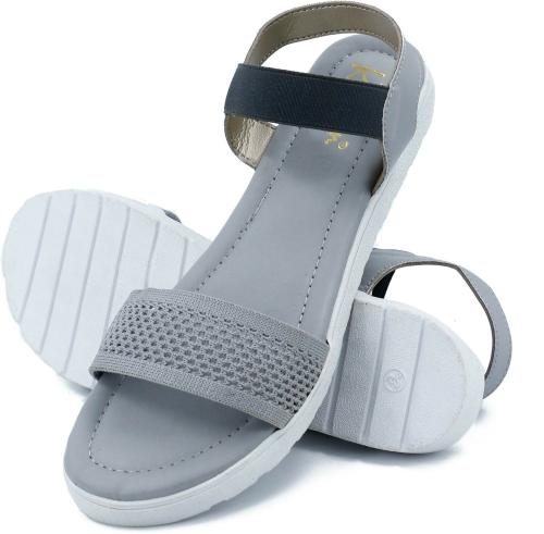 Kickonn Women Sandal (Grey)size 5