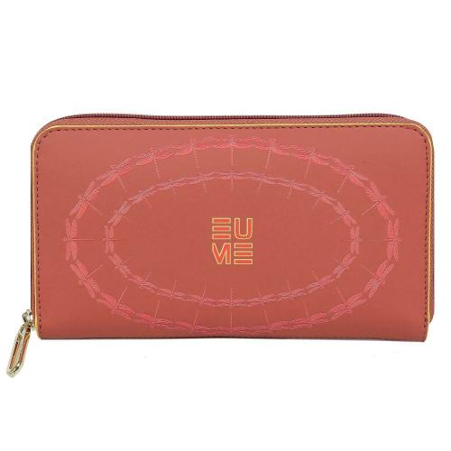 Buy Eume Hot Sauce Red Vegan Leather, Polyvinyl Chloride Wallet 4001_Ba