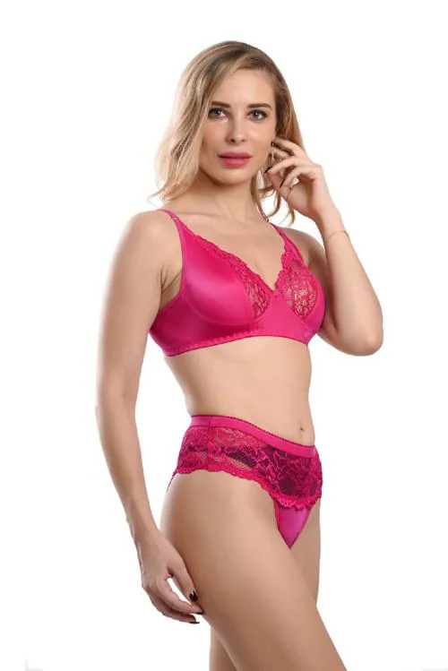 Comffyz Imported Bra Panty Set | Lingerie Set For Women | Daily Wear Bra Panty Set 36B
