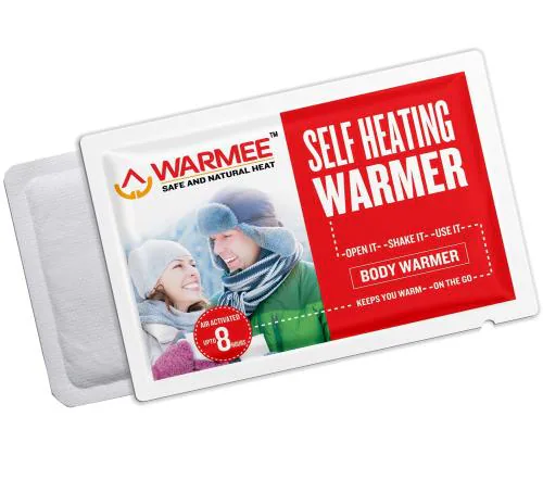 WARMEE Men's Self Heating Air Activated Jacket Body Warmers - Pack of 7