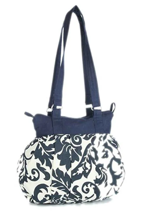 Home Heart Blue Shoulder Bag, 15x4x12.5 inch