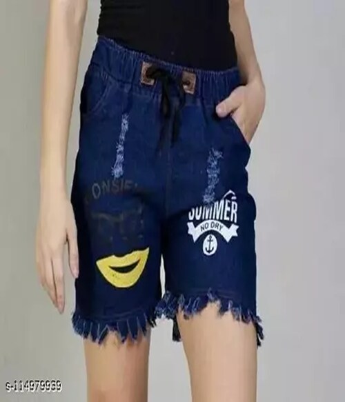 GLORIACE Girls Trousers, Shorts & Capris-6-7Y-Dark Blue