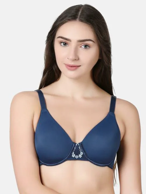 Buy Enamor F039 Spacer Minimizer Full Support Bra for Women High Coverage, Non Padded and Wired
