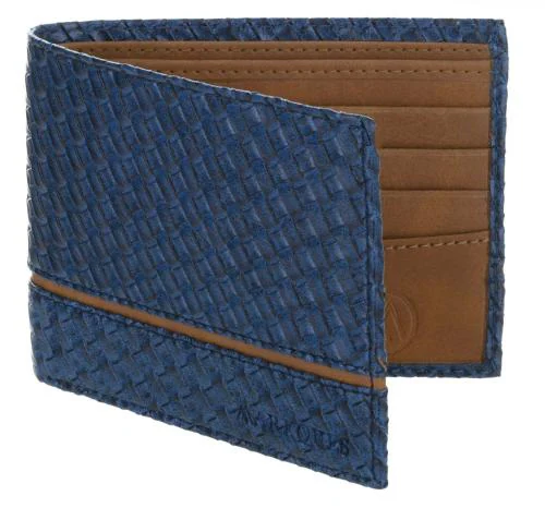 Markques Titan Blue Leather Men Wallet TT-4405