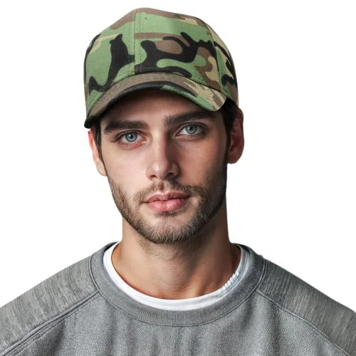 VRITRAZ Stylish Military Commando Force Caps with Adjustable Strap For Men's, Boy's Baseball Caps, Force Caps, Army Caps (Color-Brown, Free Size)