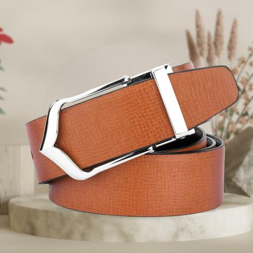 Winsome Deal Men Slider Buckle Artificial Leather Belt Pack Of 1