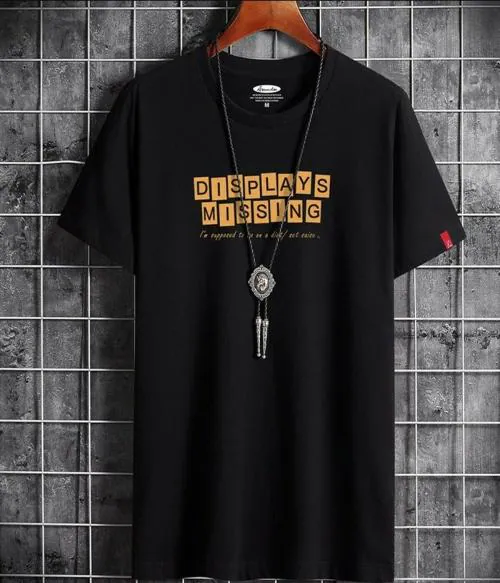 TRY THIS MENS ROUND NECK REGULAR FIT HALF SLEEVES TSHIRT