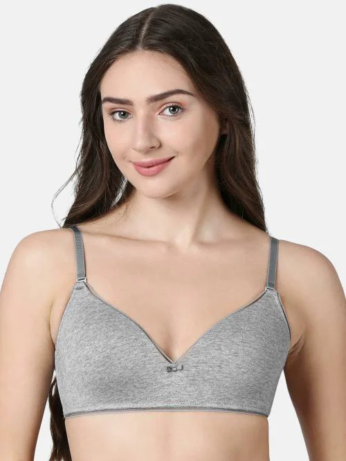 Buy Enamor A028 Lightweight V-neck Cotton T-shirt Bra for Women- High  Coverage, Padded and Wirefree Online at Best Prices in India - JioMart.