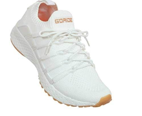 Go Ride Men Topper Running Shoes Color White