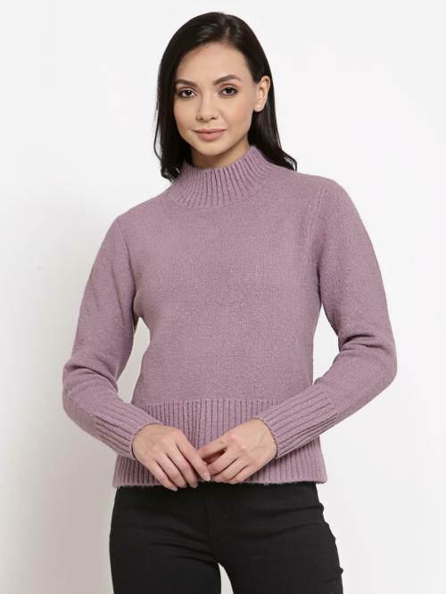 Mode By Red Tape Women's Mauve Sweater