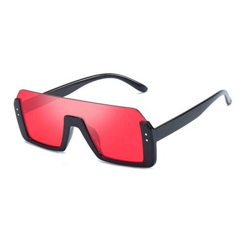 Buy Phenomenal Fashion Square Unisex Half Rim Sunglass inspired from