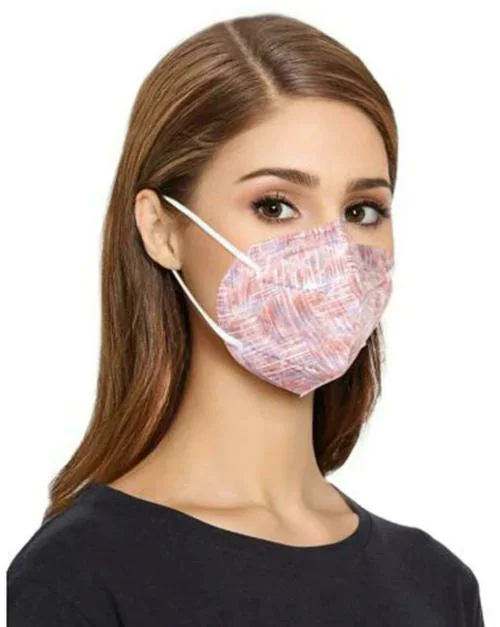 Papa Brands White Graphic Masks