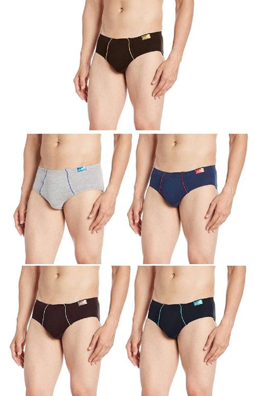 EURO REGULAR MENS COTTON BRIEF PACK OF 5