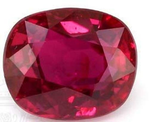 Retrend Design 6.00 Carat Non-precious Metal Real Quality Old Mines Burma Ruby Gemstone