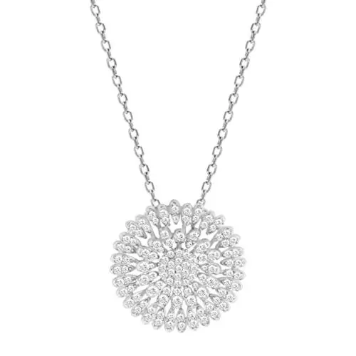 Giva Sterling Silver Silver Ivory Glow Pendant For Women