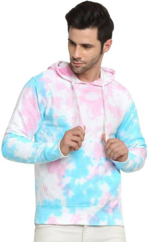 Ennoble Men Multicolor Pure Cotton Dyed Sweatshirt - L