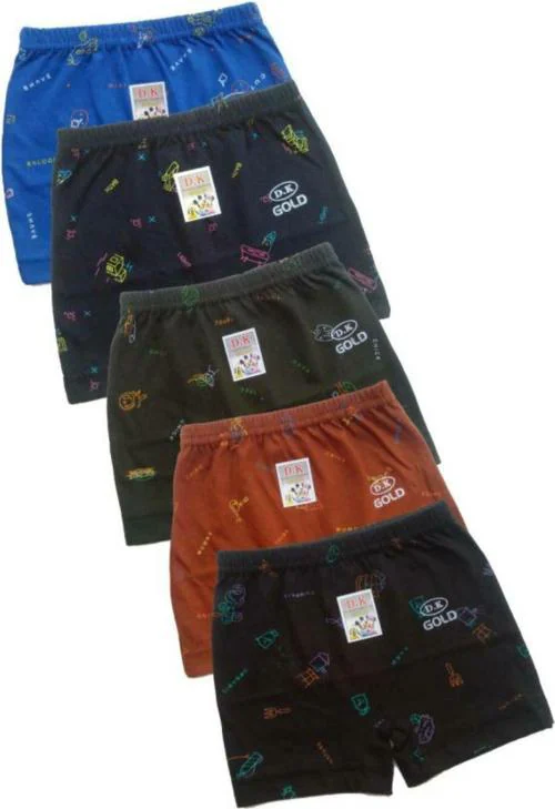 DK Brief For Boys (Multicolor Pack of 5) - 3-6 M