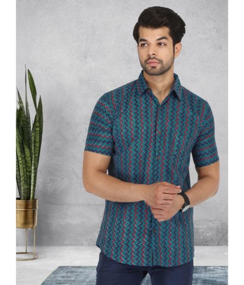 BASE 41 Printed Casual Shirt for Men