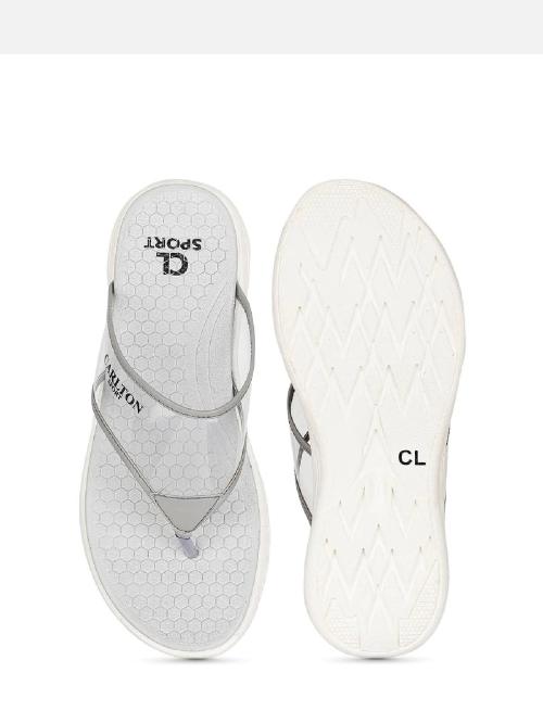 CL Sports Grey Flip flops for Women